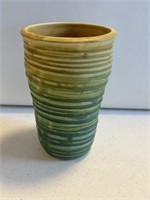 Pottery Clay vase - measures 8”