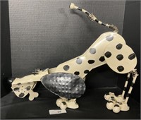 Funky Industrial Metal Dalmatian.