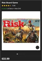 RISK BOARD GAME (NEW)