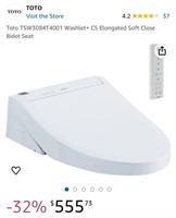 BIDET TOILET SEAT (NEW)