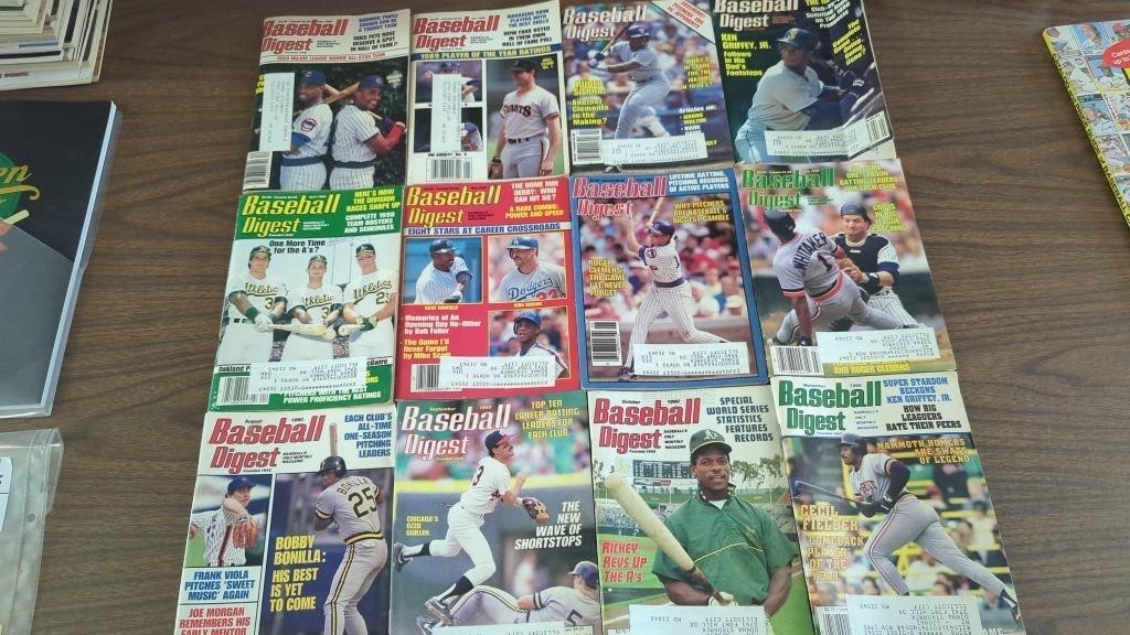 Lot of Baseball Digest