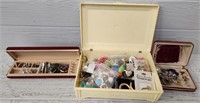 (3) Jewelry Boxes w/ Jewelry