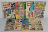 12 Misc. Dennis The Menace Comics