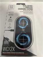 DUAL DEVICE WIRELESS CHARGING STATION