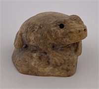 Michael Coble Zuni Carved Stone Frog Fetish