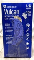 Vulcan Nitrile Gloves Size L