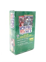 Sealed 1990 NFL PRO SET Football Trading Card Box