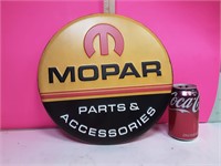 12" Metal Mopar Sign