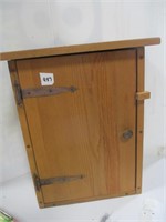Small Wood Cabinet 16x20