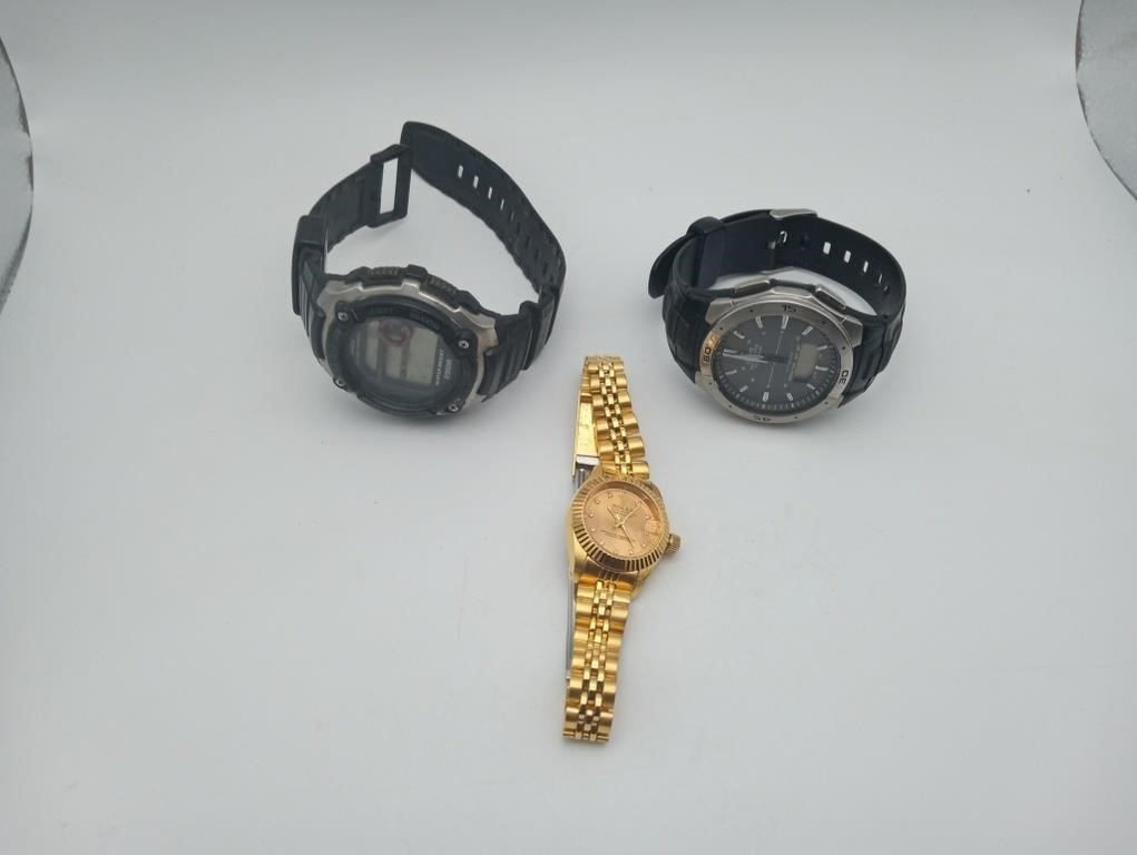 Casio 200m Watches & FAUX Ladies Wrist Watch