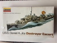 USS DANIEL A JOY DESTROYER ESCORT VINTAGE MODEL