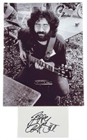 Jerry Garcia Autograph/ Signature with Photo