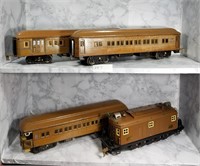 American Flyer Prewar 4039 Standard Gauge + Cars