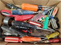 15+ Assorted Type/Size of Screwdrivers, Files and