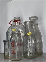 Recovered Milk Bottles