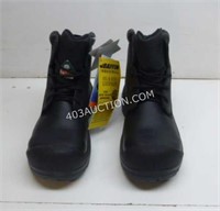 Baffin Classic 6" Black Work Boots sz 8 MSRP $200
