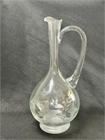 Etched Glass Decanter