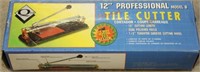 12" Professional Tile Cutter in OB