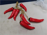 Chili Pepper Pottery Hanging 24" RistraLook Decor