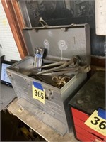 Toolbox with misc tools to include nail puller