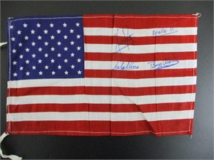Apollo 11 Crew Signed American Flag