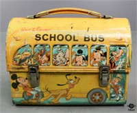 Vintage Walt Disney School Bus Lunchbox
