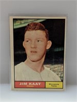 1961 Topps #63 Jim Kaat