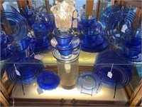 Cobalt Glassware
