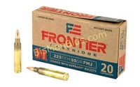 FRONTIER 223REM 55GR FMJ - 180 Rounds