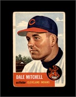 1953 Topps #26 Dale Mitchell P/F to GD+