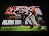 GRANT DELPIT SIGNED 11X14 PHOTO BROWNS COA