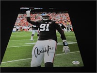 ALEX WRIGHT SIGNED 11X14 PHOTO BROWNS COA