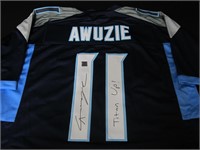 TITANS CHIDOBE AWUZIE SIGNED JERSEY COA