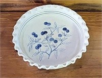 Stoneware Pie Plate - Signed