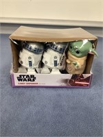 6 Baby Yoda and R2D2 Candy Dispensers  NIB