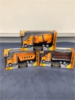 3 Construction Trucks   NIB