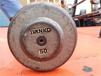 50 lb. Ivanko Barbell