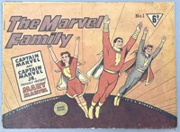 The Marvel Family Comic Book #1 Australian Edition