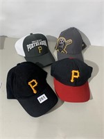 4 PIRATES HATS