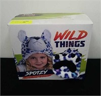 New Wild Things Snow Leopard blanket