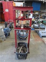 Fabricated mechanics press.