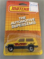 Matchbox die cast vehicle mb27 jeep cherokee