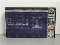 $80 Columbia Classics Volume 3, 4K. HD/blu-ray