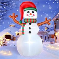 7 FT Christmas Inflatables Snowman Outdoor Decorat