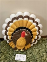 Blow mold turkey