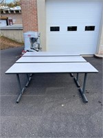 (3) Laminated Fiber Board Tables