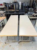 (2) 7ft Folding Tables