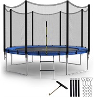 12FT Trampoline with Enclosure