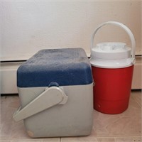 Cooler & water jug
