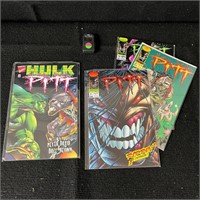 Pitt Comic Lot w/#1 Issue